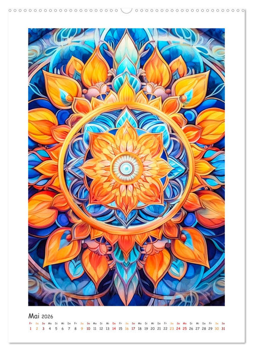 Zauberhafte Mandalas (CALVENDO Wandkalender 2026)