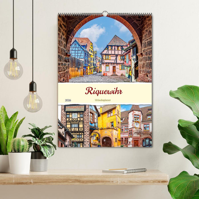 Riquewihr - Urlaubsplaner (CALVENDO Wandkalender 2026)