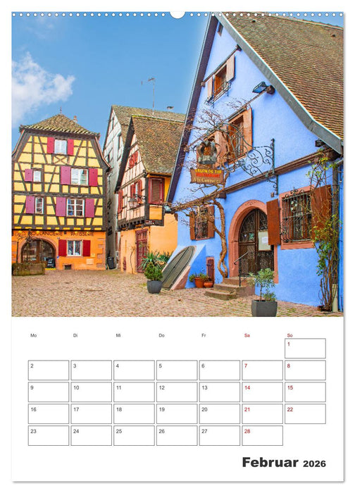 Riquewihr - Urlaubsplaner (CALVENDO Wandkalender 2026)