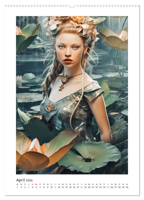 Das Lied der Wassernymphen (CALVENDO Premium Wandkalender 2026)