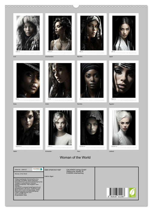 Woman of the World (CALVENDO Premium Wandkalender 2026)
