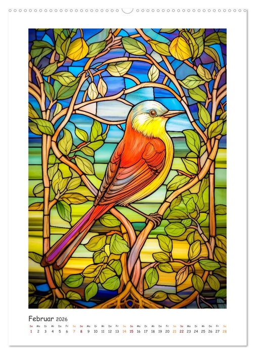 Steinglasmalerei (CALVENDO Premium Wandkalender 2026)