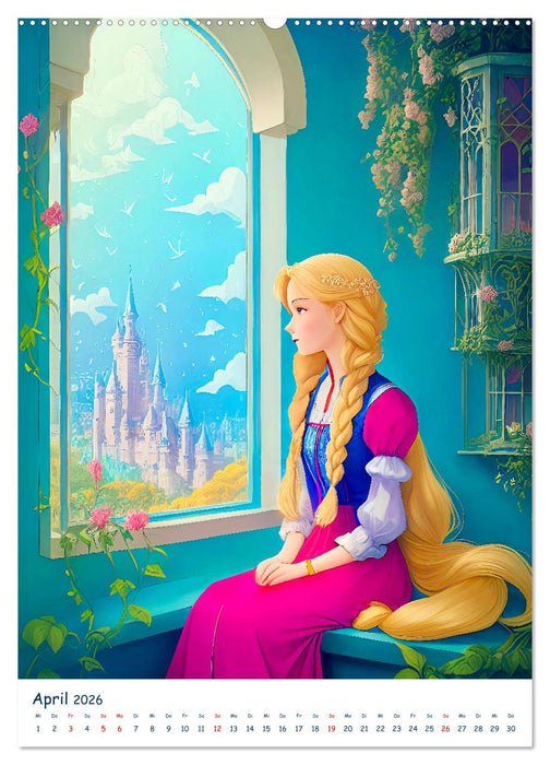 Märchen für Kinder (CALVENDO Premium Wandkalender 2026)