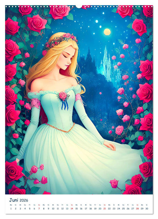 Märchen für Kinder (CALVENDO Premium Wandkalender 2026)