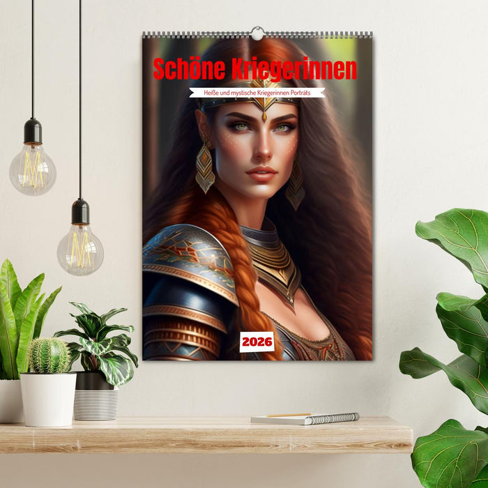 Schöne Kriegerinnen (CALVENDO Wandkalender 2026)