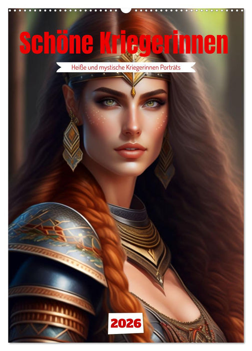 Schöne Kriegerinnen (CALVENDO Wandkalender 2026)