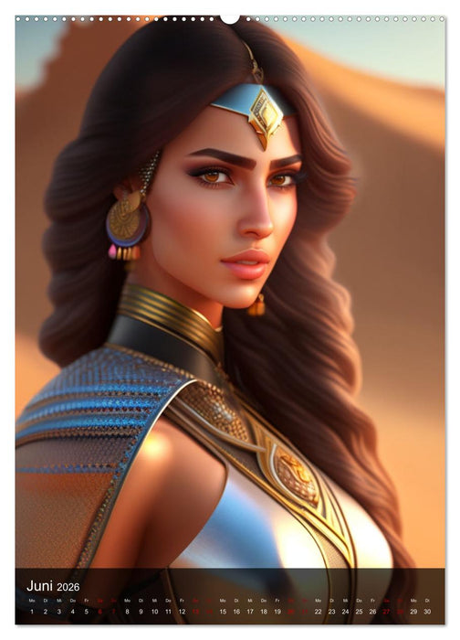 Schöne Kriegerinnen (CALVENDO Wandkalender 2026)