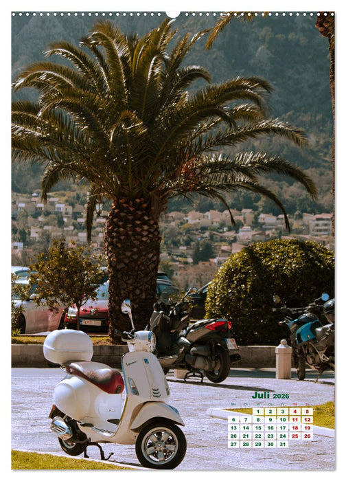 Die Liebe zur Vespa (CALVENDO Premium Wandkalender 2026)
