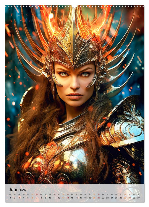 Fantasy Queens (CALVENDO Wandkalender 2026)