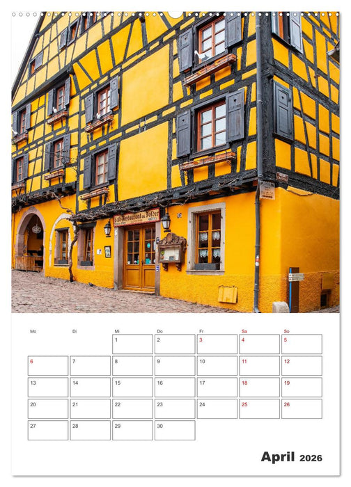 Riquewihr - Urlaubsplaner (CALVENDO Premium Wandkalender 2026)