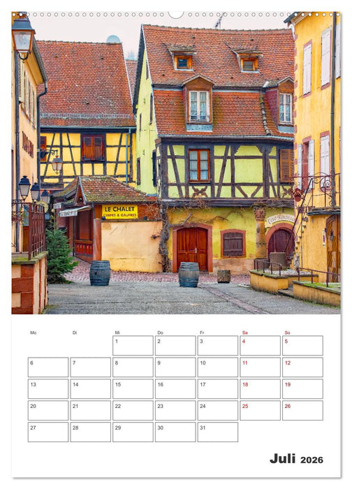 Riquewihr - Urlaubsplaner (CALVENDO Premium Wandkalender 2026)