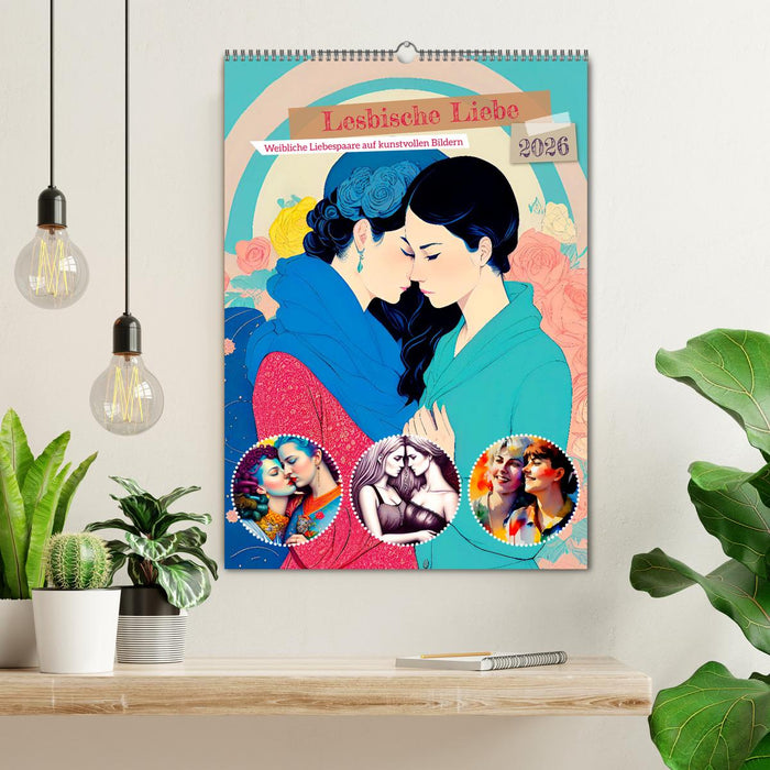 Lesbische Liebe (CALVENDO Wandkalender 2026)