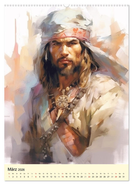 Osmanen-Fantasy. Figuren eines Weltreichs im Mittelalter (CALVENDO Wandkalender 2026)