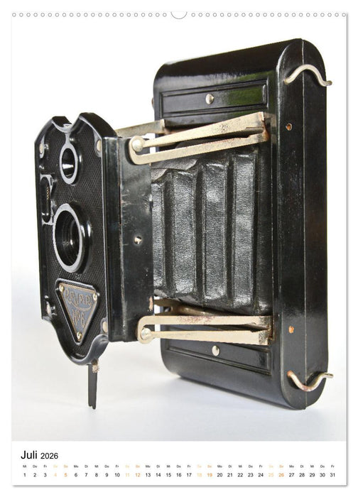 Balgenkameras - Analoge Fotoapparate mit Charme (CALVENDO Premium Wandkalender 2026)