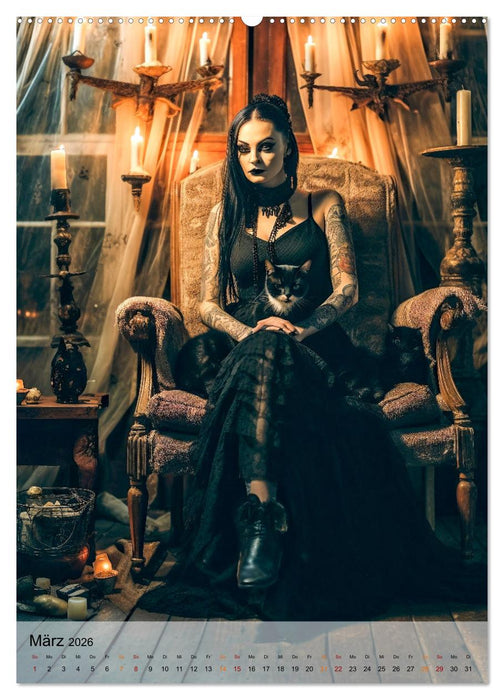 Gothic ist cool (CALVENDO Premium Wandkalender 2026)