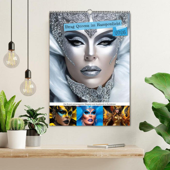 Drag Queens im Rampenlicht (CALVENDO Wandkalender 2026)