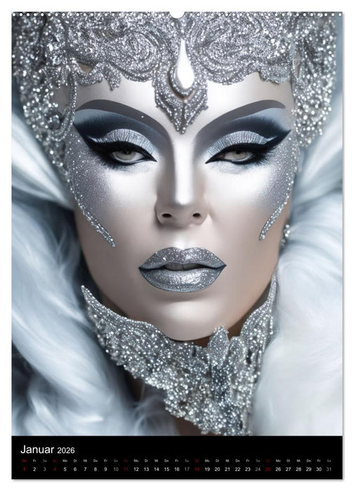 Drag Queens im Rampenlicht (CALVENDO Wandkalender 2026)