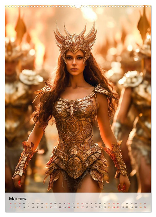 Fantasy Queens (CALVENDO Premium Wandkalender 2026)