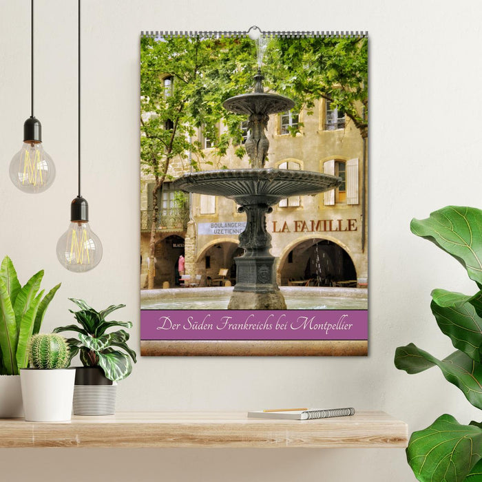 Der Süden Frankreichs bei Montpellier (CALVENDO Wandkalender 2026)