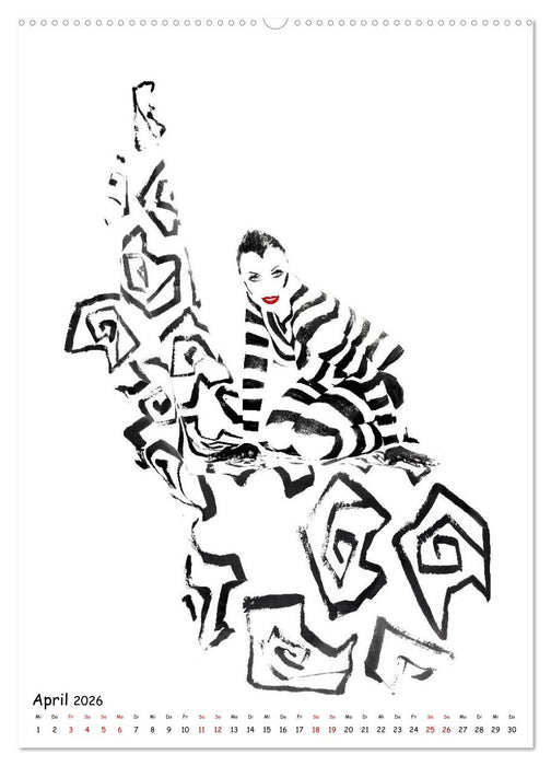 MEL Bodypainting von fru.ch (CALVENDO Wandkalender 2026)