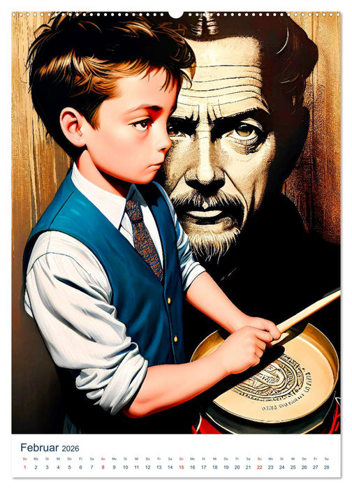 Literaturklassiker (CALVENDO Wandkalender 2026)