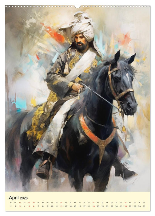 Osmanen-Fantasy. Figuren eines Weltreichs im Mittelalter (CALVENDO Premium Wandkalender 2026)