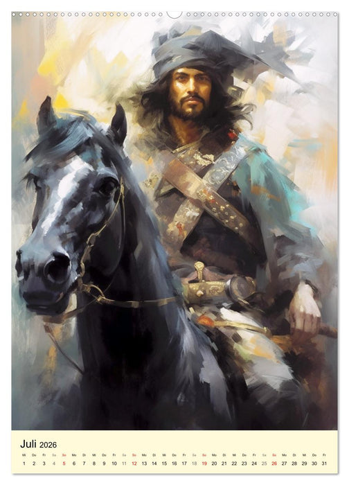 Osmanen-Fantasy. Figuren eines Weltreichs im Mittelalter (CALVENDO Premium Wandkalender 2026)