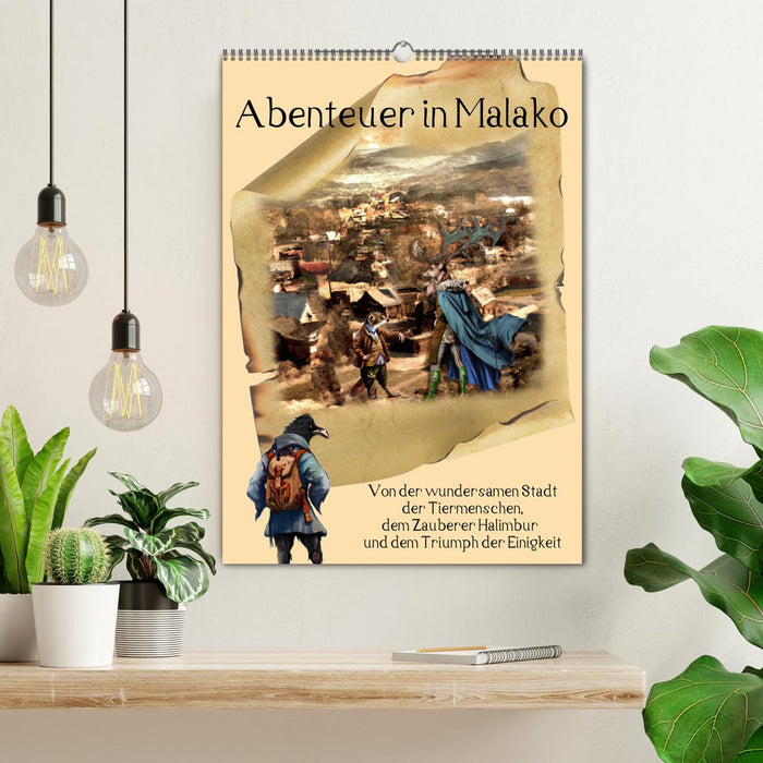 Abenteuer in Malako (CALVENDO Wandkalender 2026)