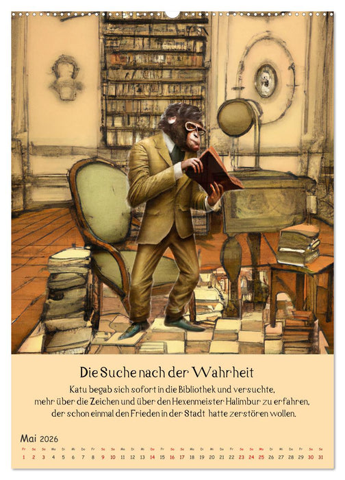 Abenteuer in Malako (CALVENDO Wandkalender 2026)