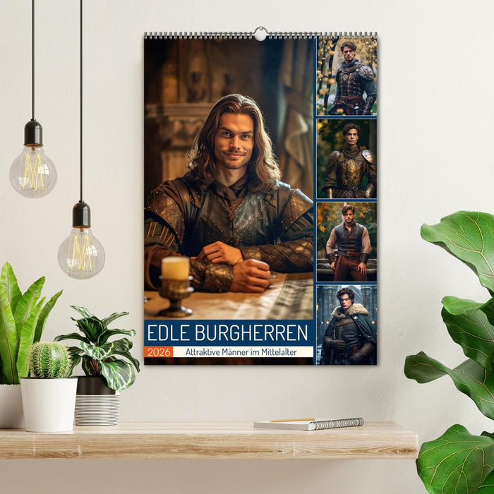 Edle Burgherren (CALVENDO Wandkalender 2026)