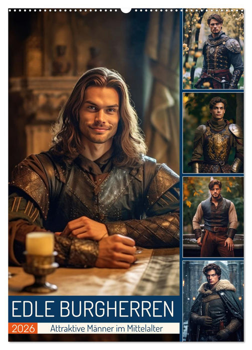 Edle Burgherren (CALVENDO Wandkalender 2026)