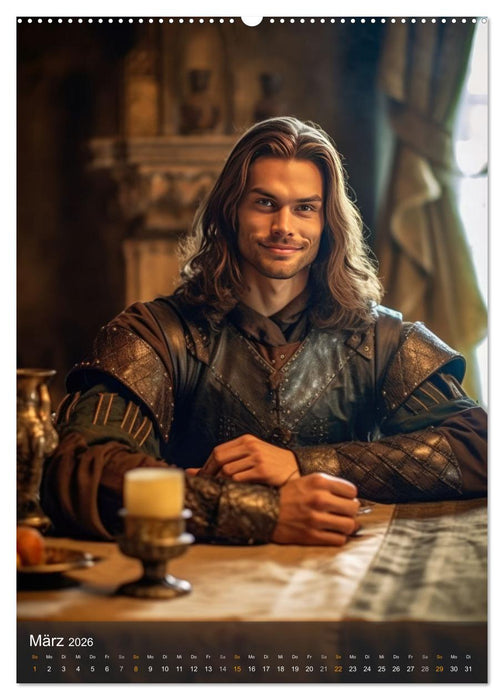 Edle Burgherren (CALVENDO Wandkalender 2026)