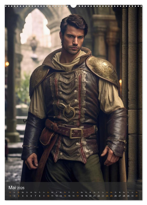 Edle Burgherren (CALVENDO Wandkalender 2026)