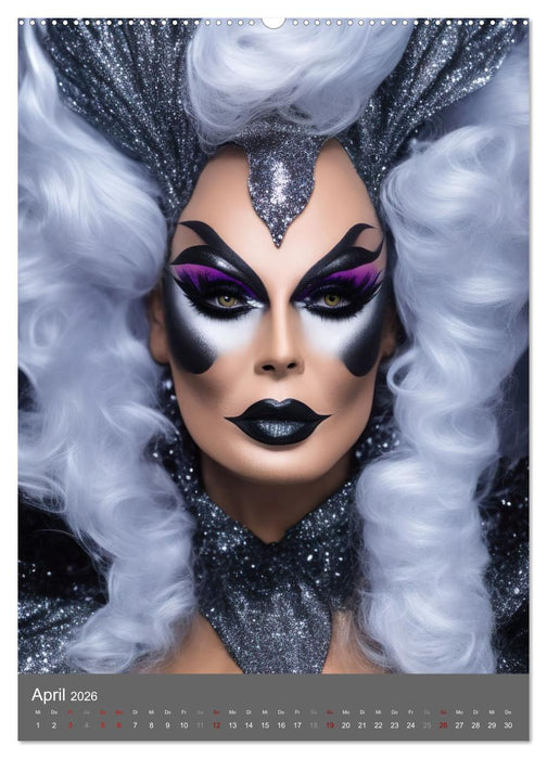 Drag Queens im Rampenlicht (CALVENDO Premium Wandkalender 2026)