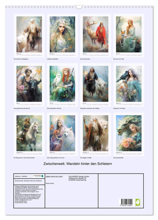 Zwischenwelt. Wandeln hinter den Schleiern (CALVENDO Wandkalender 2026)