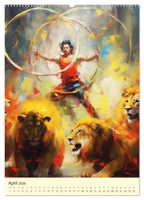 Zirkus. Manege frei! Willkommen im nostalgischen Wunderland (CALVENDO Premium Wandkalender 2026)