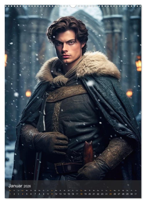 Edle Burgherren (CALVENDO Premium Wandkalender 2026)