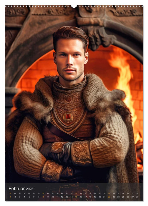 Edle Burgherren (CALVENDO Premium Wandkalender 2026)