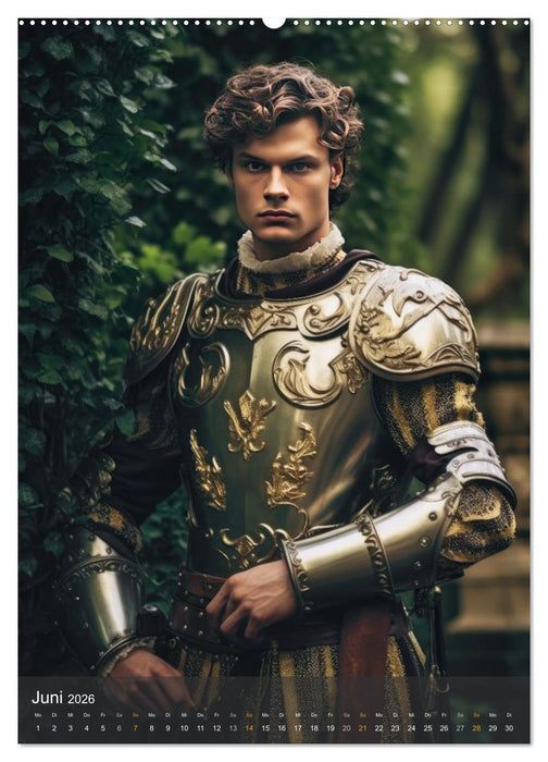 Edle Burgherren (CALVENDO Premium Wandkalender 2026)