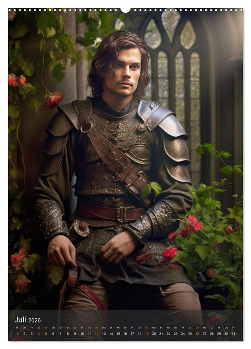 Edle Burgherren (CALVENDO Premium Wandkalender 2026)
