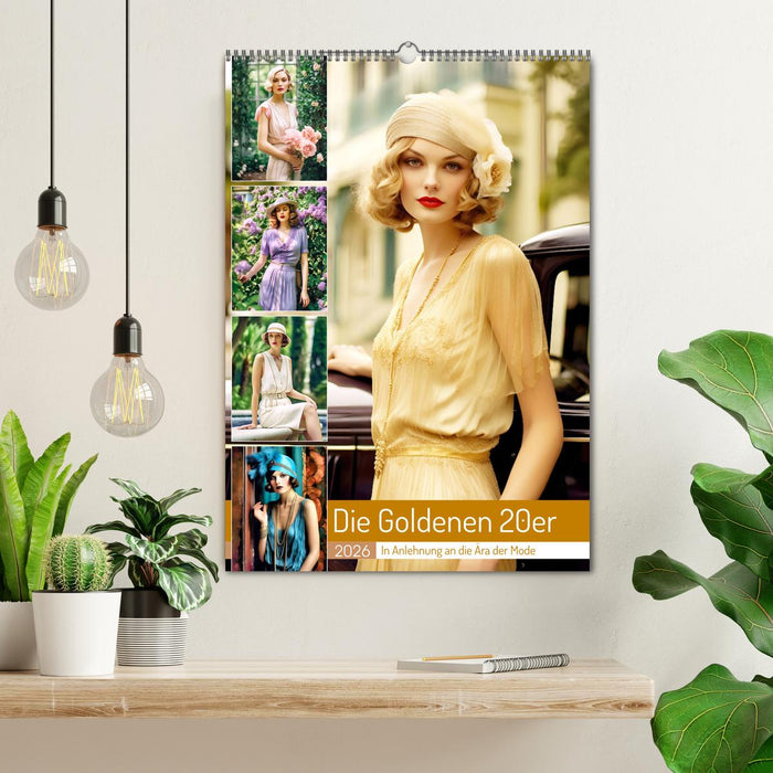Die Goldenen 20er - In Anlehnung an die Ära der Mode (CALVENDO Wandkalender 2026)