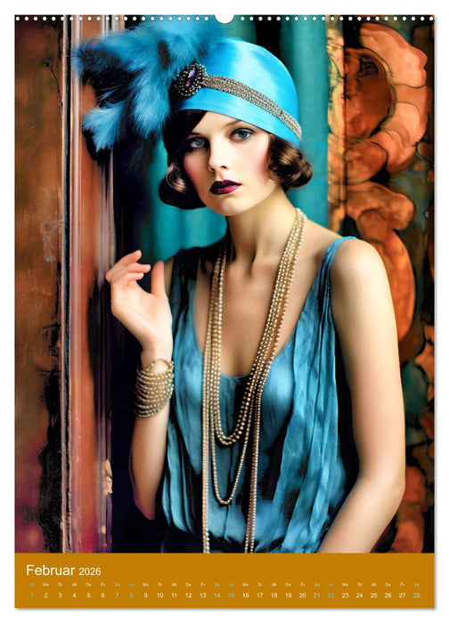 Die Goldenen 20er - In Anlehnung an die Ära der Mode (CALVENDO Wandkalender 2026)