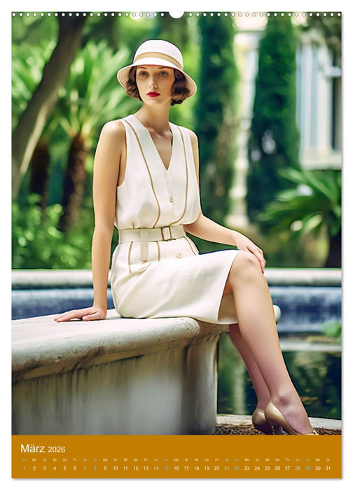 Die Goldenen 20er - In Anlehnung an die Ära der Mode (CALVENDO Wandkalender 2026)