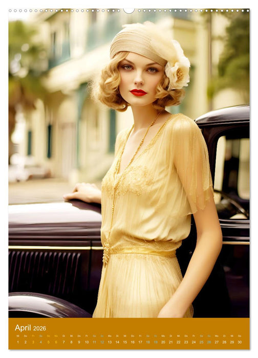 Die Goldenen 20er - In Anlehnung an die Ära der Mode (CALVENDO Wandkalender 2026)