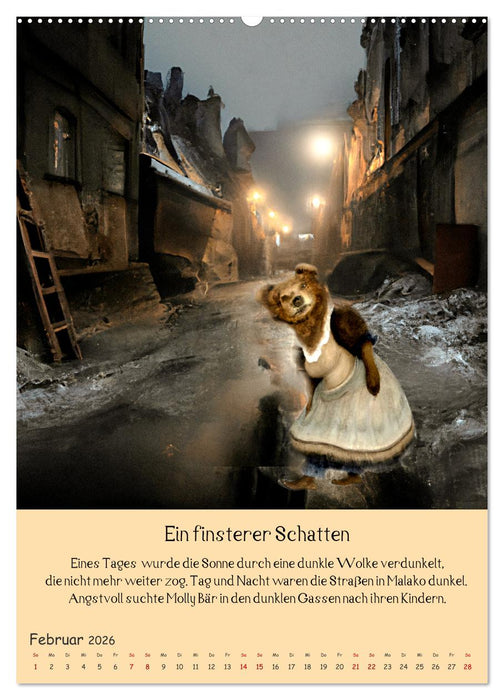 Abenteuer in Malako (CALVENDO Premium Wandkalender 2026)