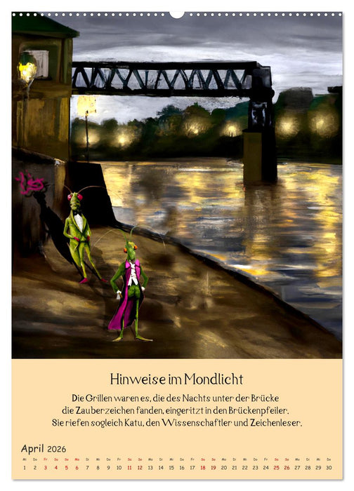 Abenteuer in Malako (CALVENDO Premium Wandkalender 2026)