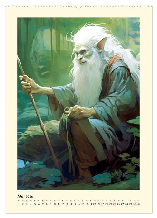 Zauberland. Der magische Ort hinter dem Schleier (CALVENDO Wandkalender 2026)