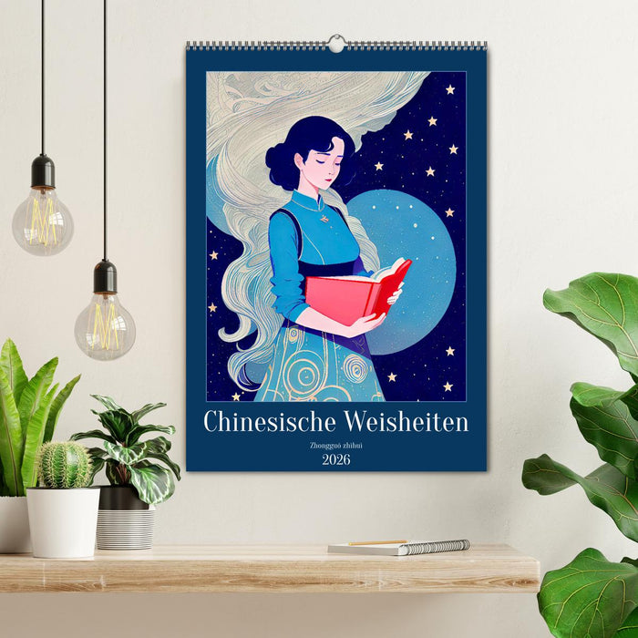 Chinesische Weisheiten. Zhongguó zhìhuì (CALVENDO Wandkalender 2026)