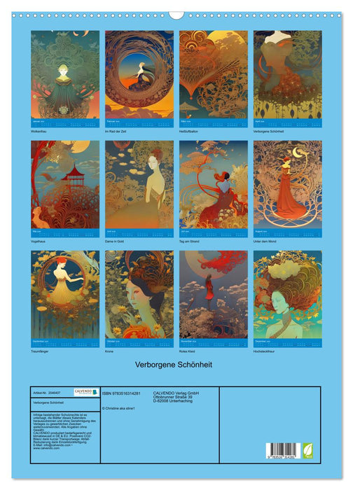 Verborgene Schönheit (CALVENDO Wandkalender 2026)