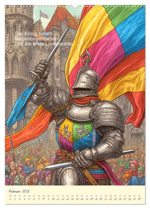 Märchen. Wie es wirklich war und nie erzählt wurde! (CALVENDO Premium Wandkalender 2026)